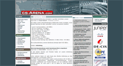 Desktop Screenshot of cs-arena.com